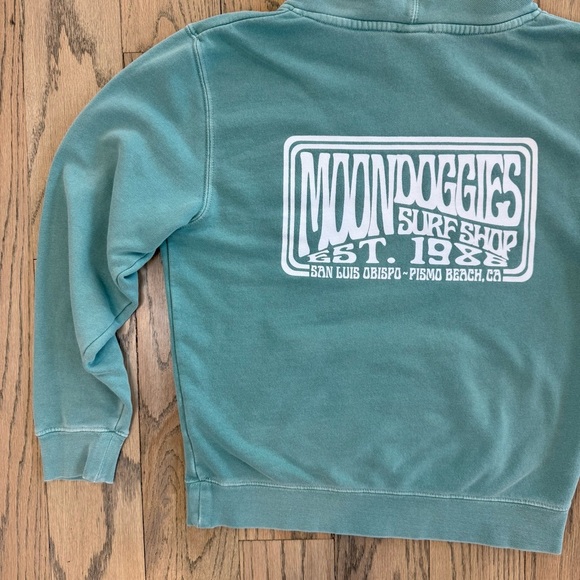 Moondoggies Beach Club Unisex Kids Basic Groove Pigment Dyed Hoodie Size M 8-10 - Picture 11 of 11